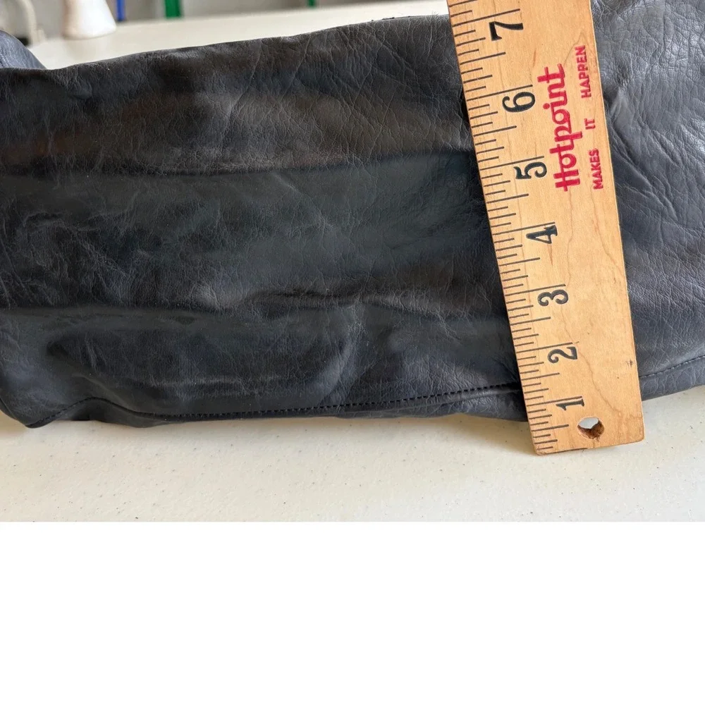 Bentley Black Leather Duffel Bag Weekender‎ Travel Carry On Vintage Style